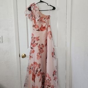 Spring floral dress